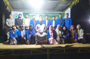 Dema STAITA Padangsidimpuan Peringati Maulid Nabi Muhammad SAW 1443 H di Desa Batang Bahal