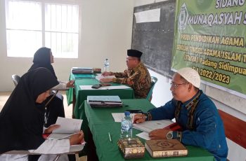STAITA Padangsidimpuan Gelar Sidang Munaqasyah, Diikuti 102 Mahasiswa