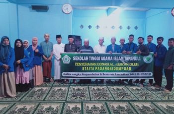 Donasi Alquran di Desa Parsalakan