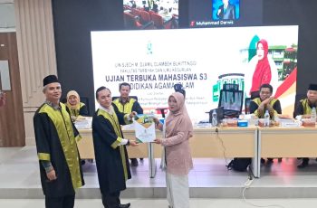 Wakil Ketua I STAITA Padangsidimpuan Resmi Menyandang Gelar Doktor