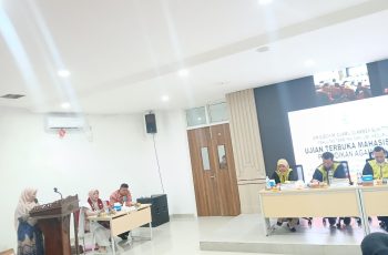 Wakil Ketua III STAITA Padangsidimpuan Sampaikan Kata Sambutan pada Promosi Doktor Dr. Nuryanti Siregar, M.A